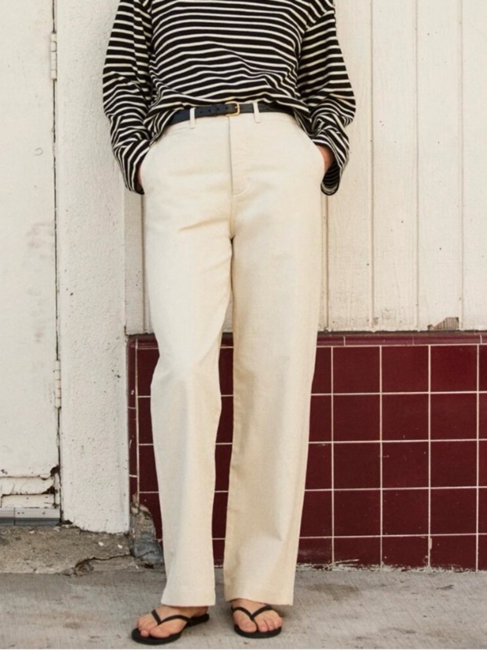 Buck mason baja twill field chino pant